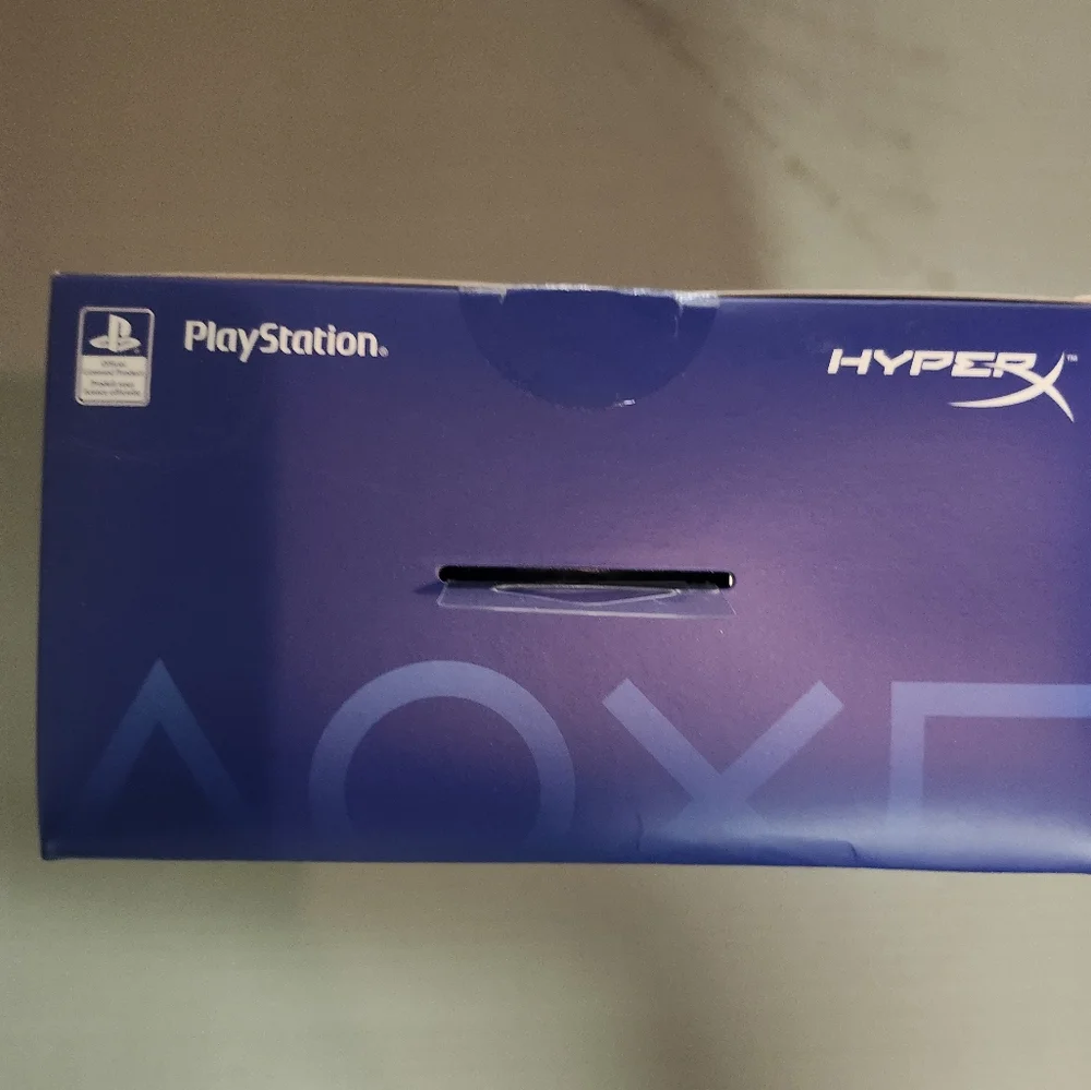 Hype Cloud Gaming Headset Black and Blue with Detachable Microphone